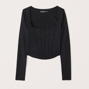 NWOT Abercrombie seamless corset top